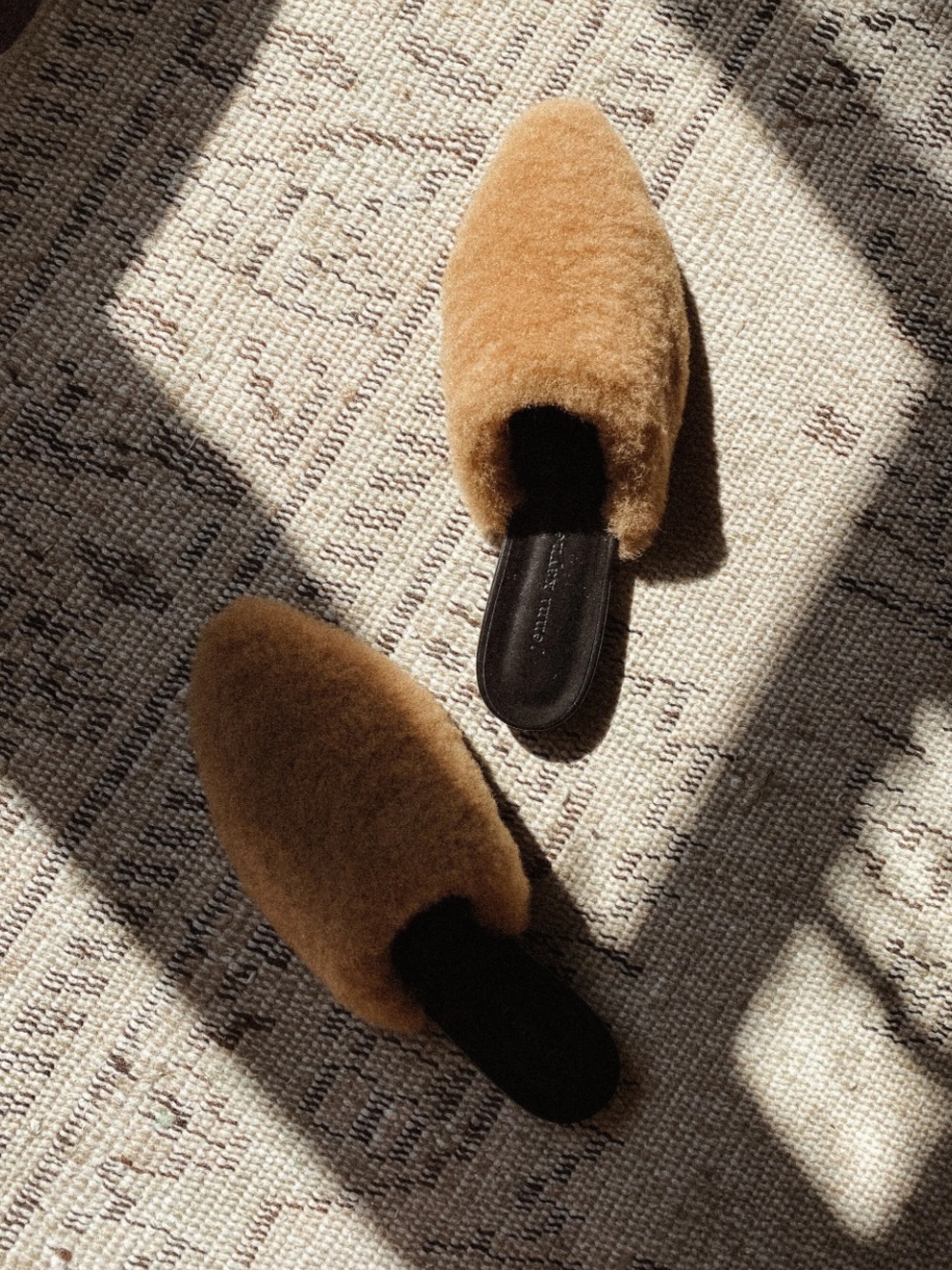 New Jenni Kayne Shearling Mules